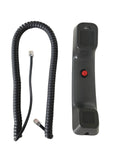NEW Push To Talk PTT Handset with Curly Cord for Cisco 7800 & 8800 Series IP Phone (charcoal gray)