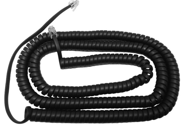 NEW 25 Foot Long Handset Curly Cord HP Poly Edge IP Phone E300 E350 E400 E450 E500