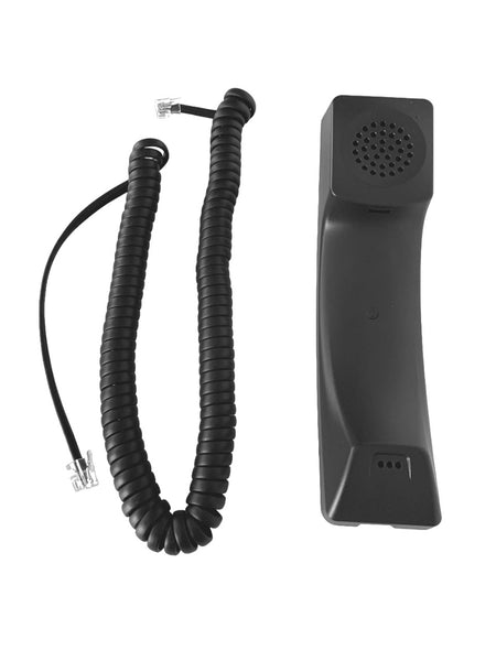 Replacement 25 Foot Gloss Black Long Handset Receiver Curly Coil Cord for ATT La Replacement 25 Foot Gloss Black Long Handset Receiver Curly Coil Cord for ATT La