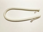 12 Foot Universal Telephone Handset Cord - Light Ivory Color