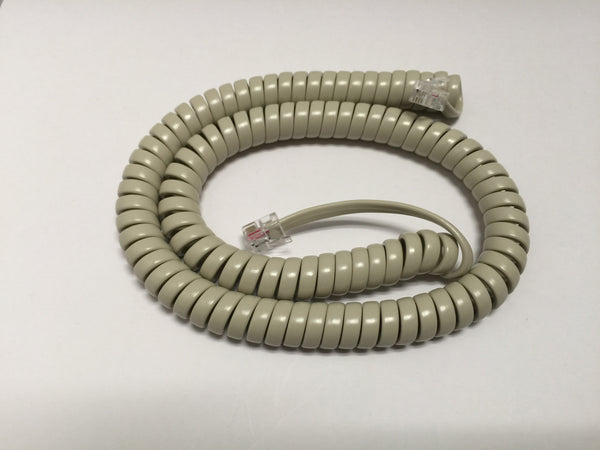 12 Foot Handset Cord for Nortel Norstar Meridian Business Phone Ash / Beige