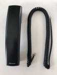 HD Voice Handset w/ cord for Polycom VVX IP Phone 300 301 310 311 400 401 410 411 500 501 600 601 1500 Black