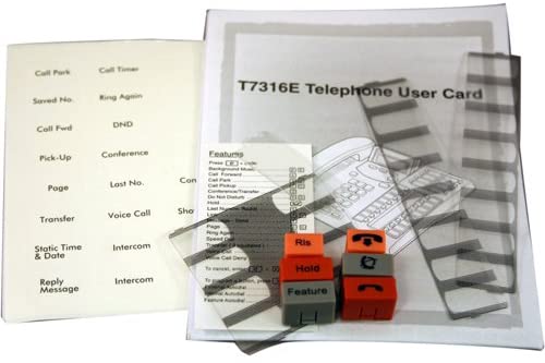 Button / Lit Pack for Nortel Norstar Meridian T7316E Phone