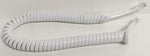 9 Foot Bright White Universal Telephone Handset Cord